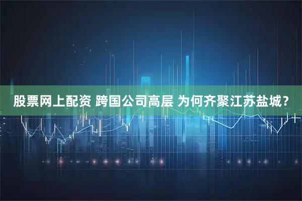 股票网上配资 跨国公司高层 为何齐聚江苏盐城？